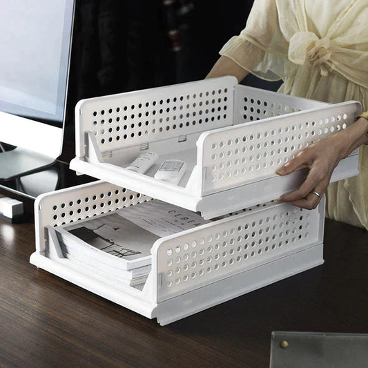 Multipurpose Foldable Storage Baskets